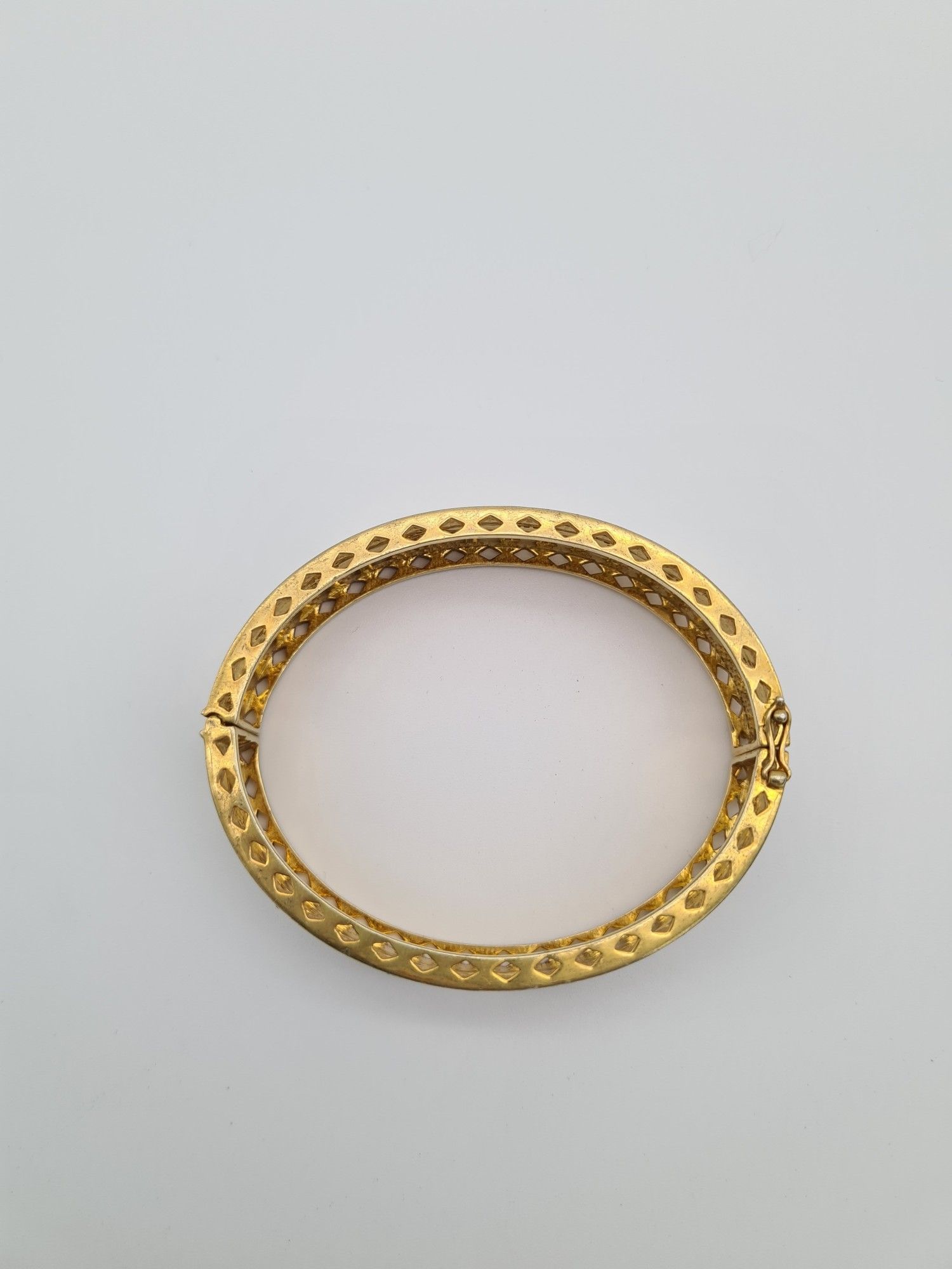 Mine İşlemli Oval Bilezik #5 2