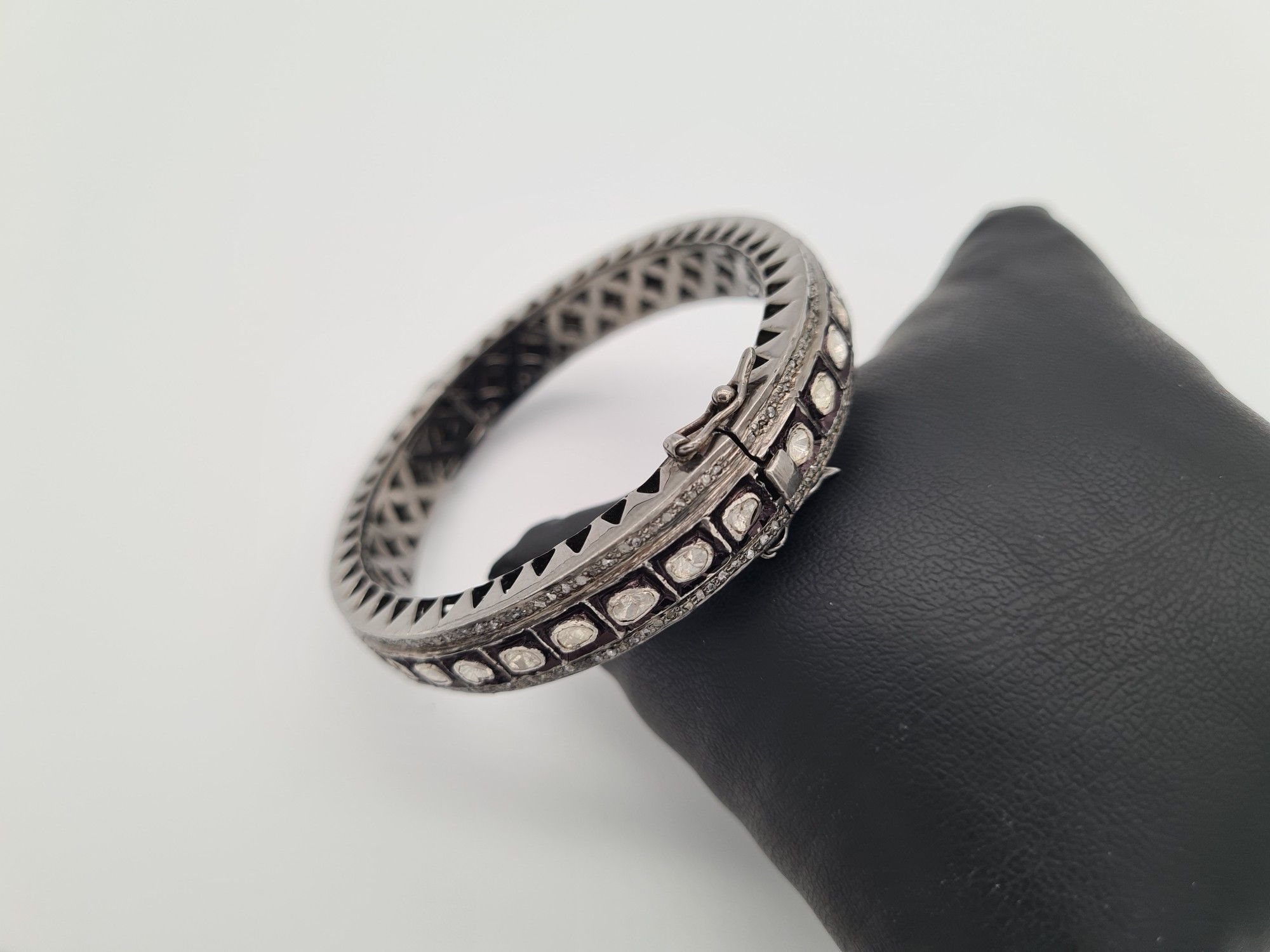 Sade Elmaslı Oval Bilezik #15  2