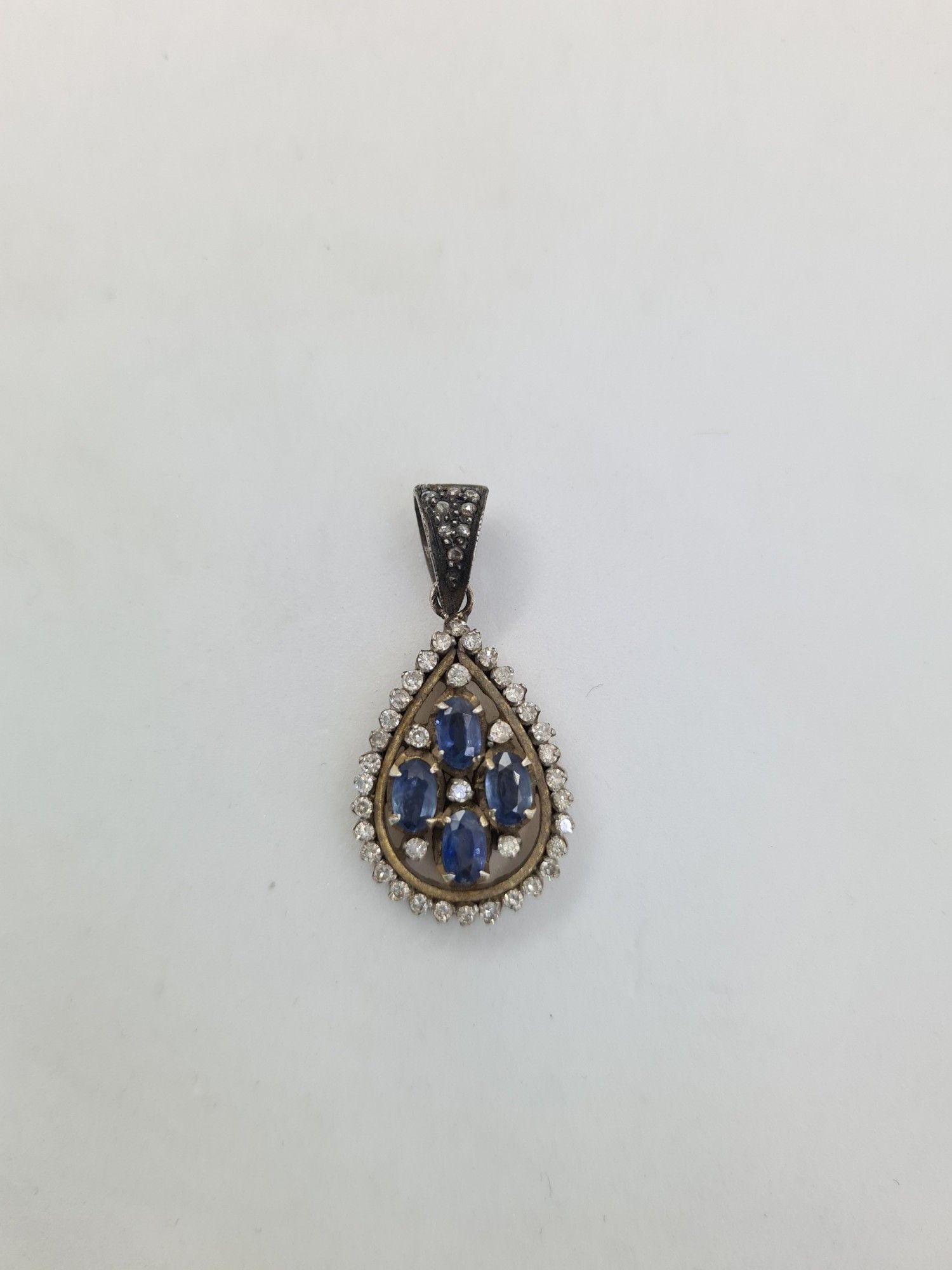 Safir Kolye Ucu #3