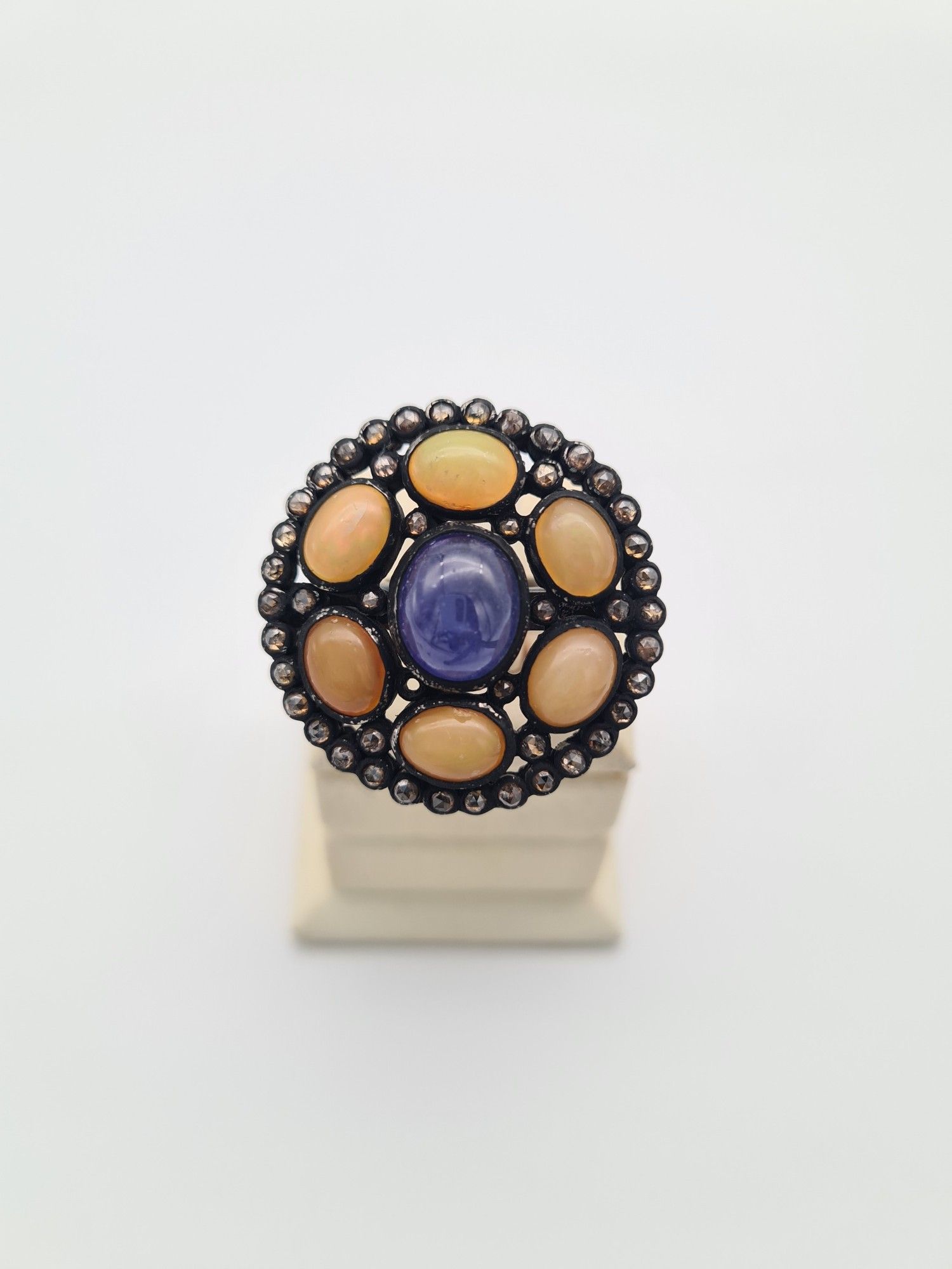 Opal Tanzanit Yüzük 