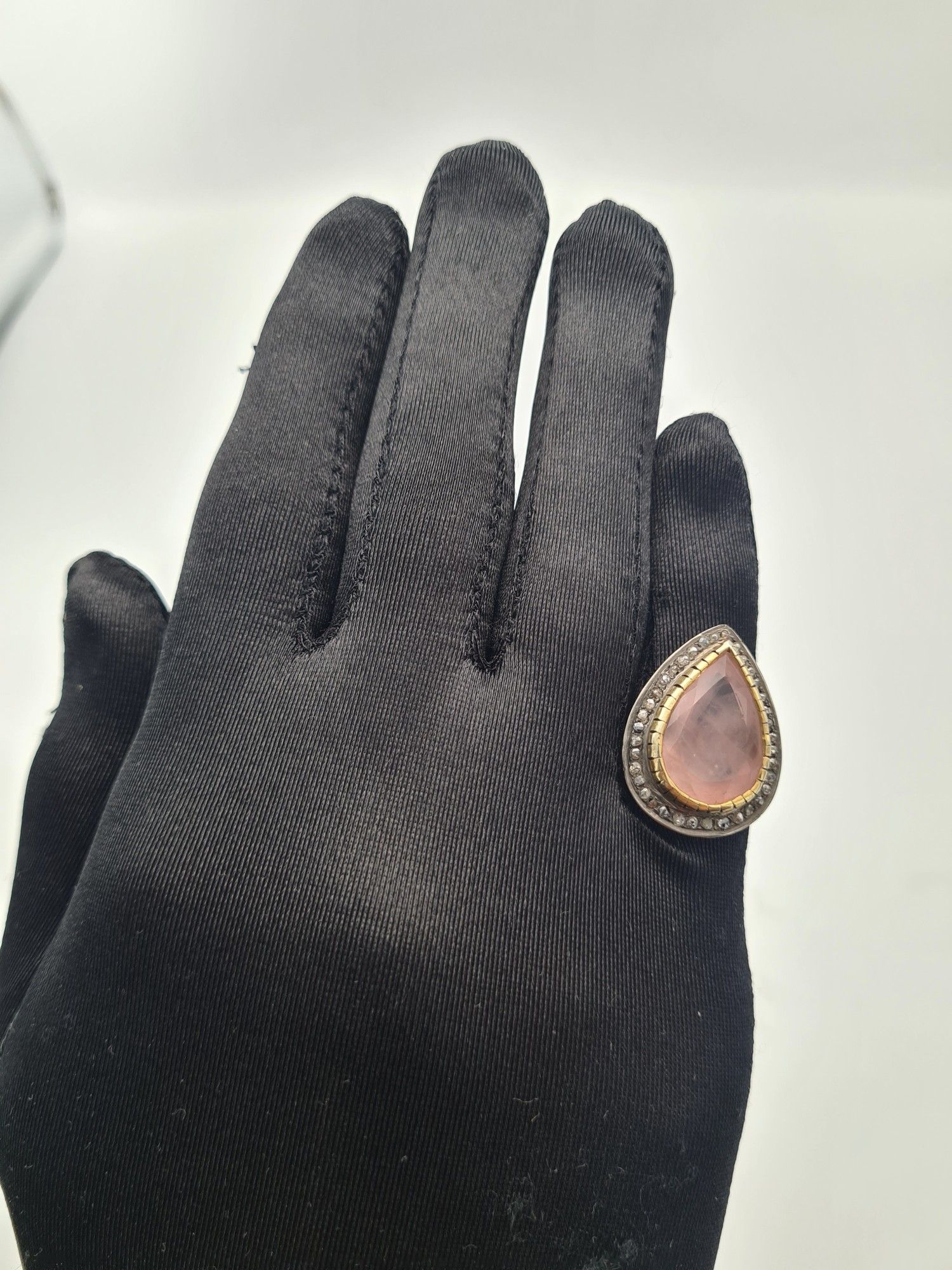Pembe Kuvars Yüzük #1 2