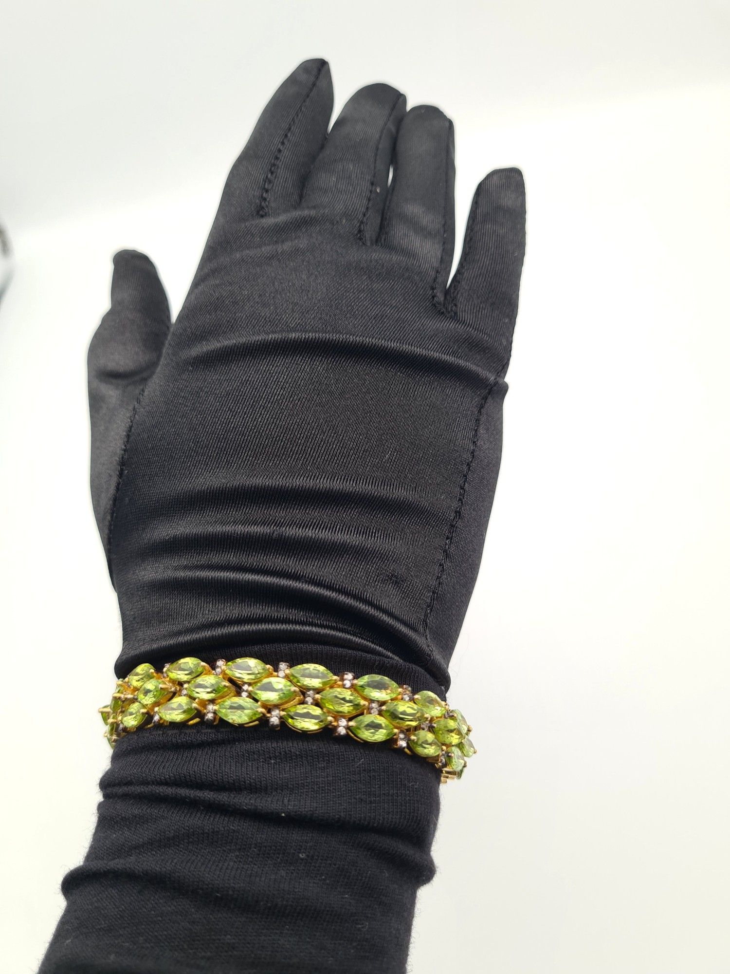 Peridot ve Elmas Bileklik #4 2