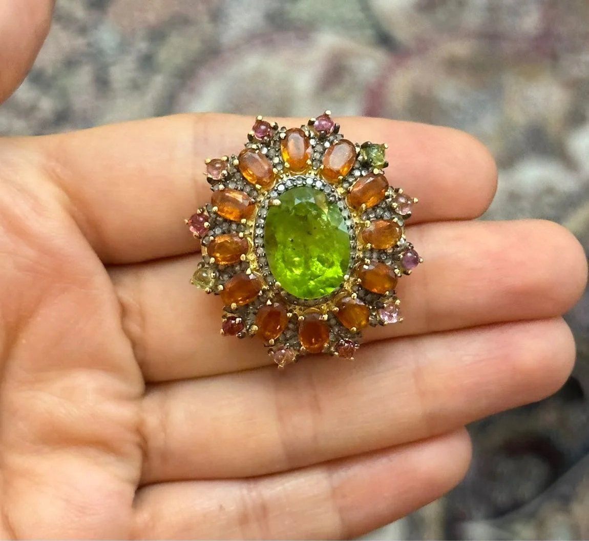Peridot Yüzük #2 3