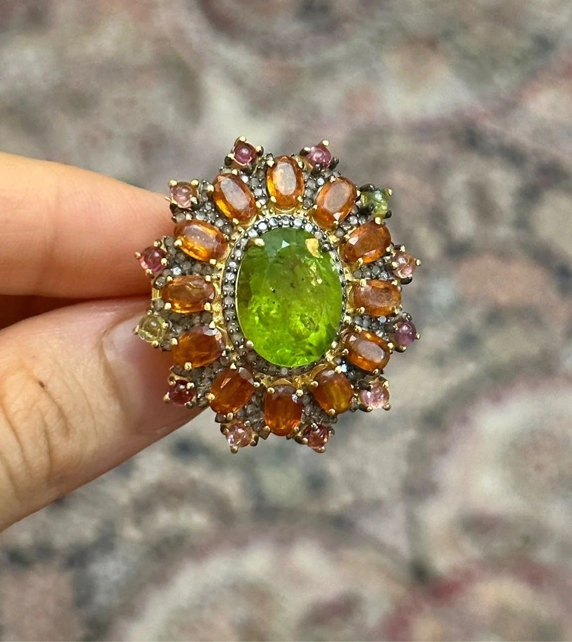 Peridot Yüzük #2 5