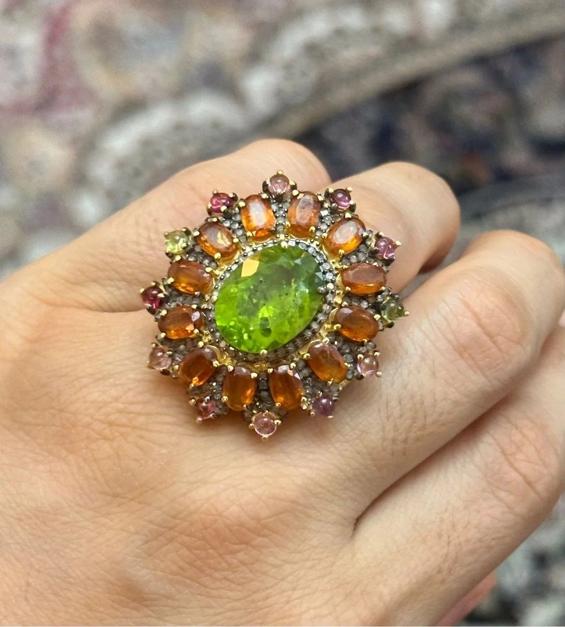 Peridot Yüzük #2 7