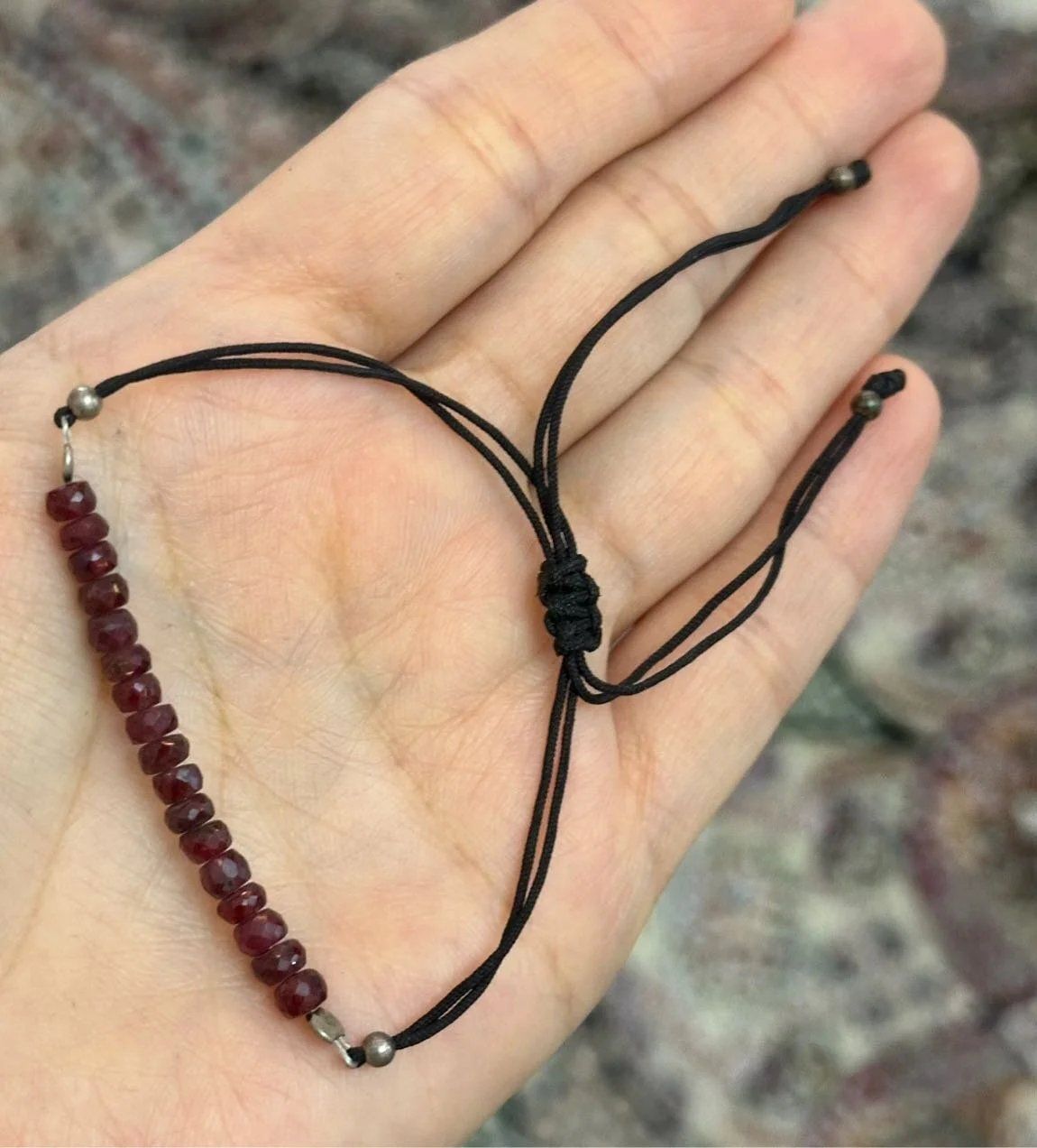 Has Yakut Örgülü Bileklik 3