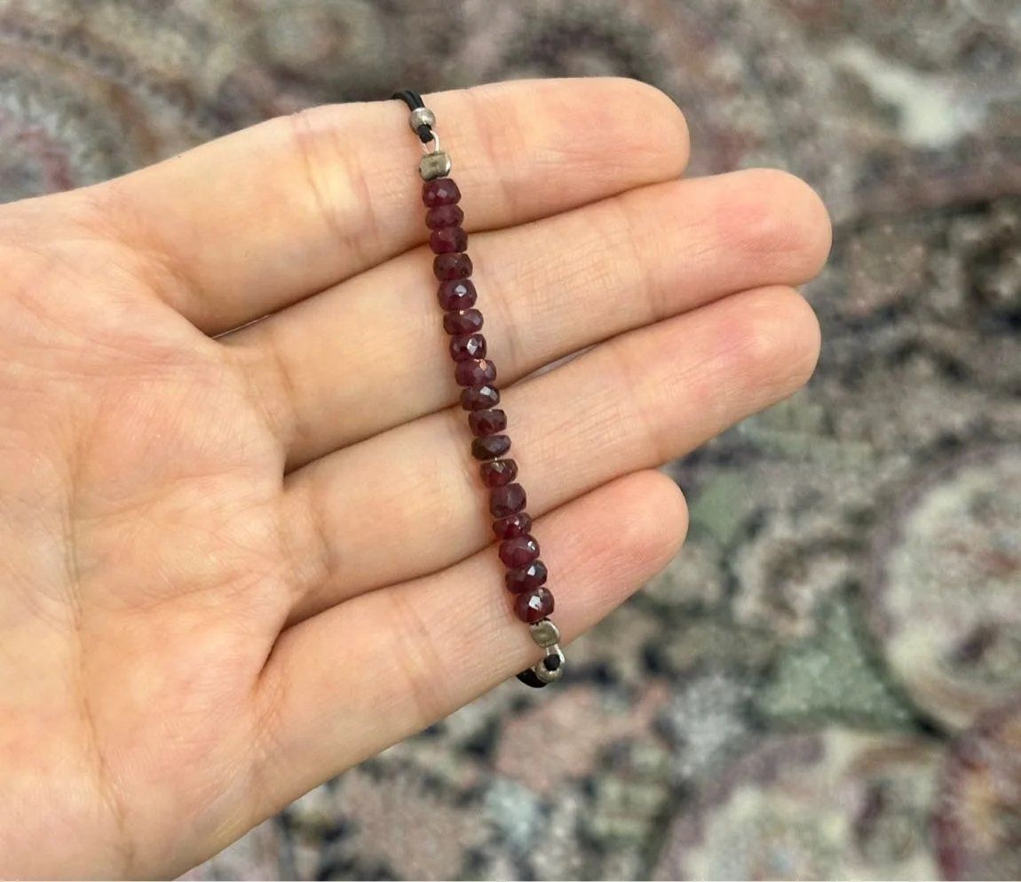 Has Yakut Örgülü Bileklik 5