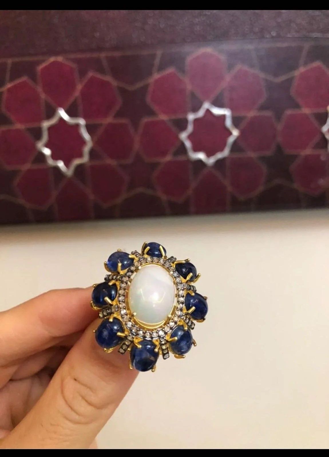 Opal Tanzanit Yüzük #2 5