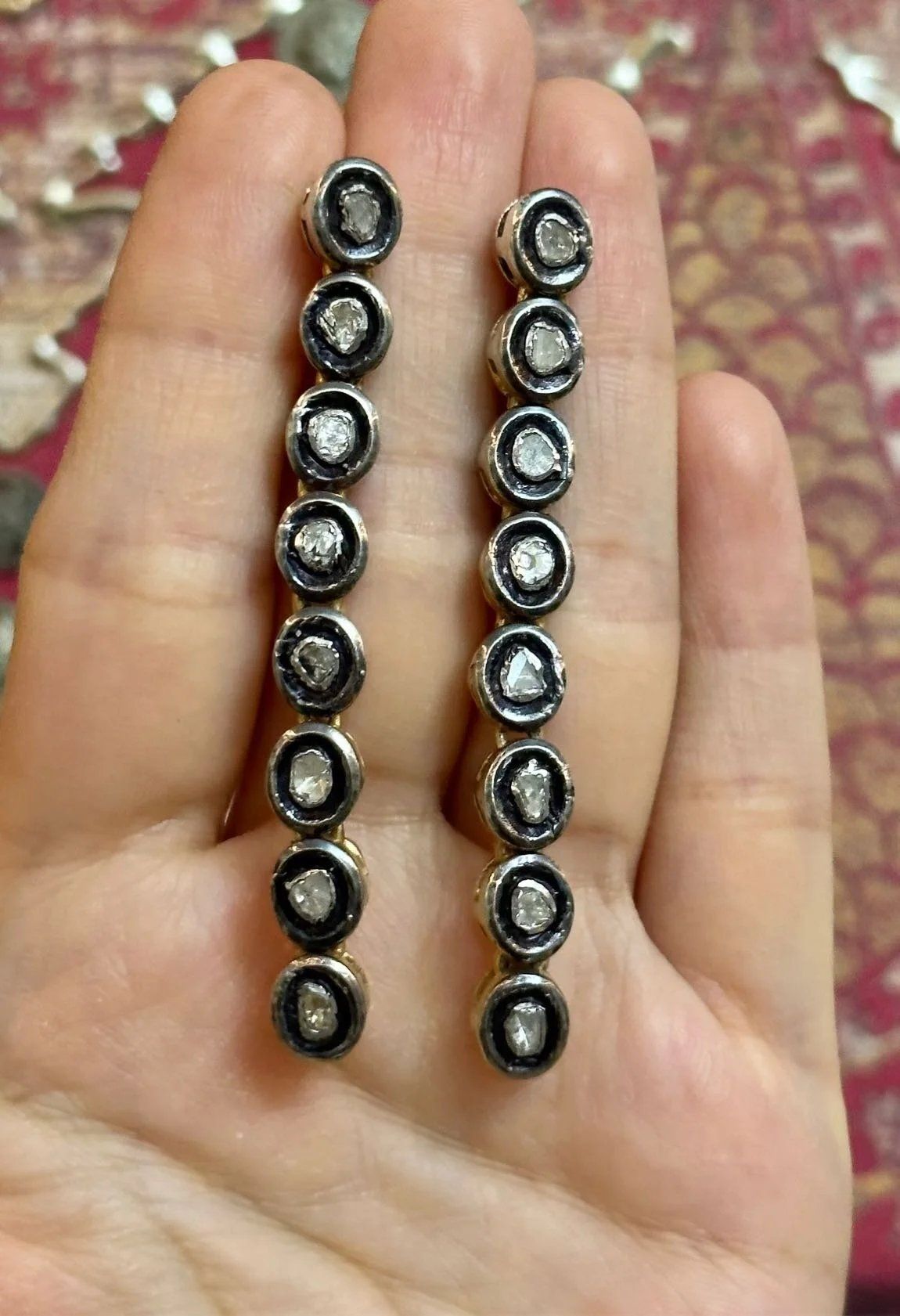 Sade Elmas Küpe #78 2