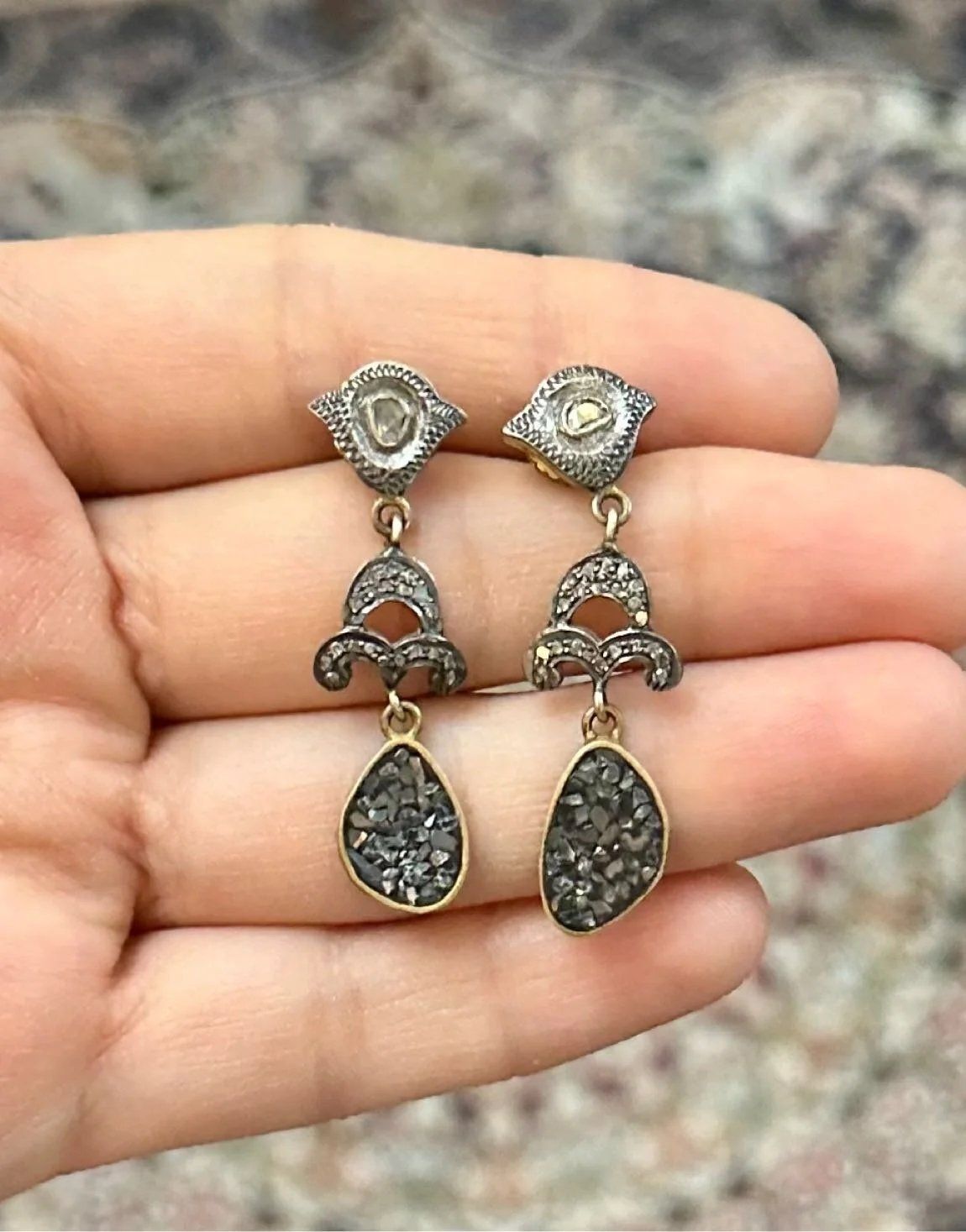 Sade Elmas Küpe #79 2