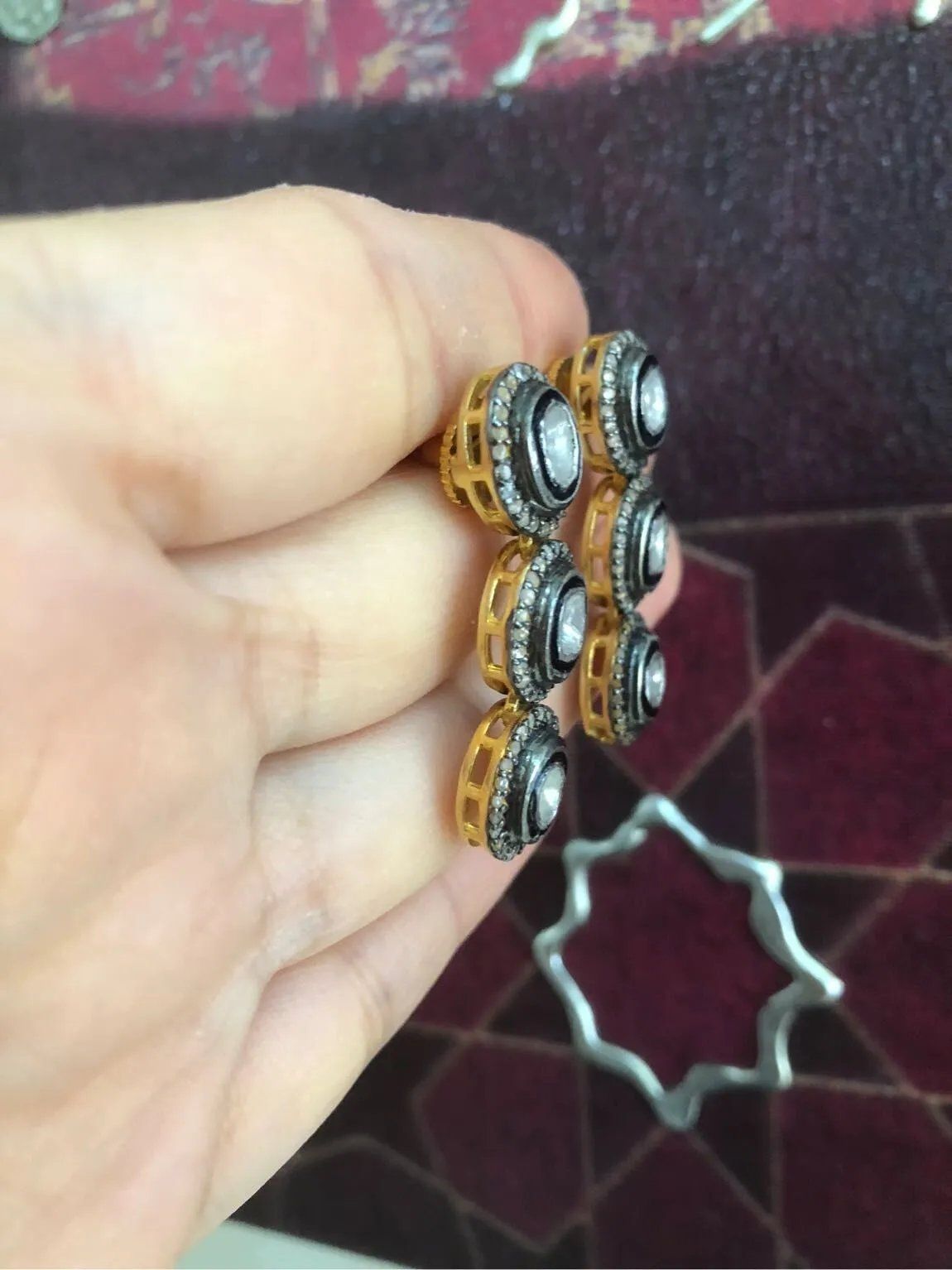 Sade Elmas Küpe #82