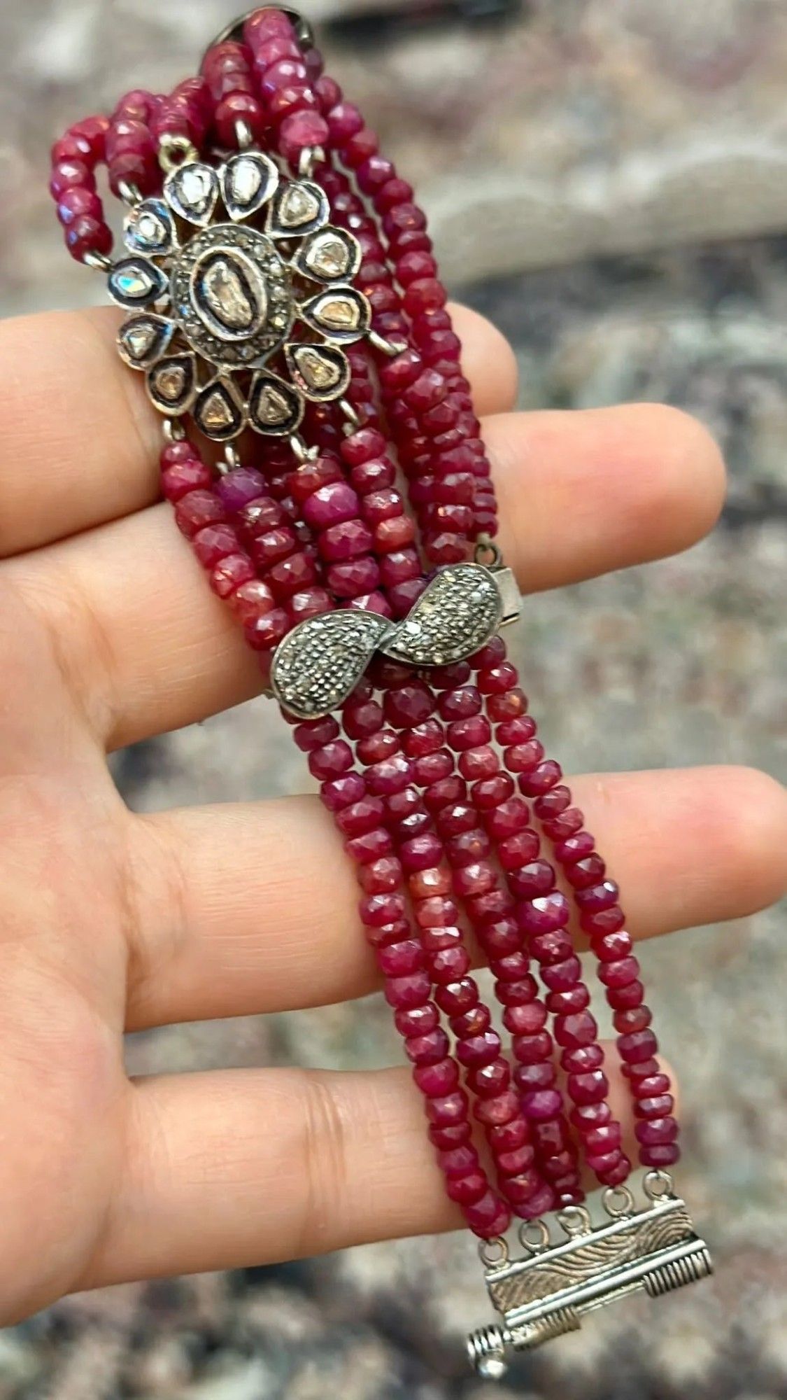 Yakut ve Elmas Bileklik #8 2