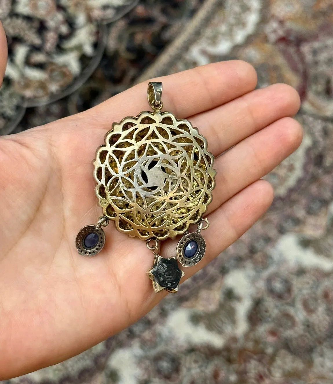Safir Kolye Ucu #7