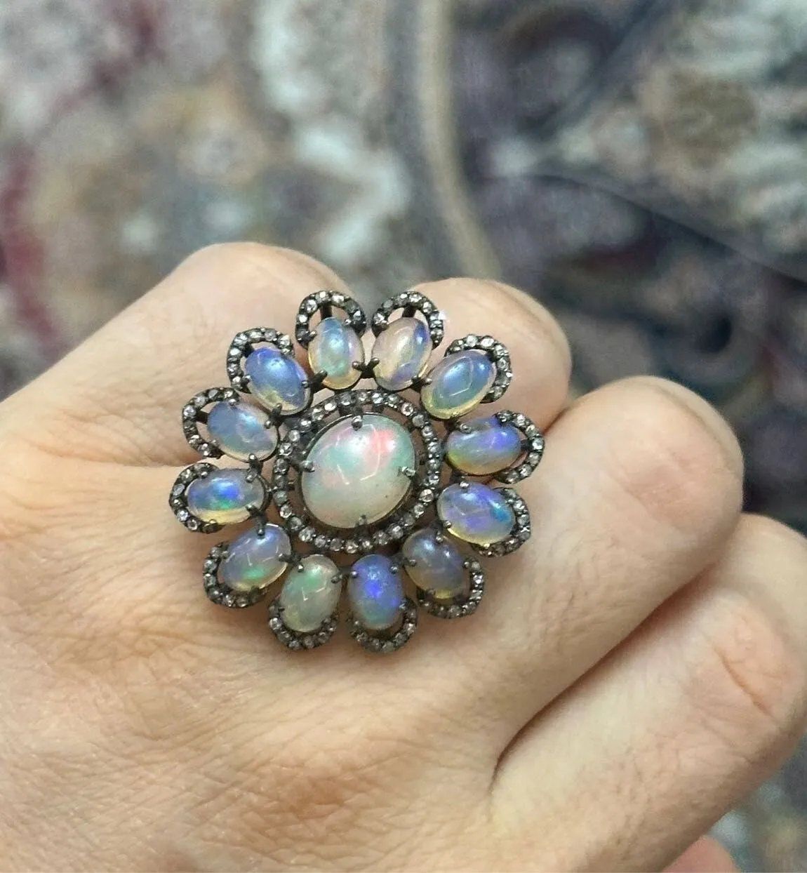 Opal Yüzük #16 5