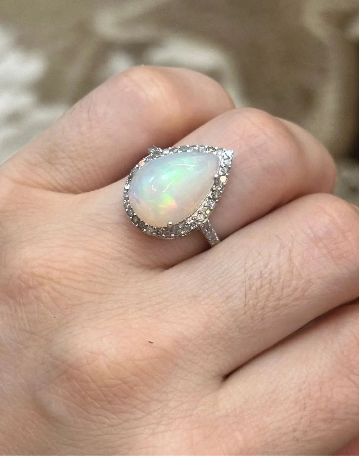 Opal Yüzük #17 5