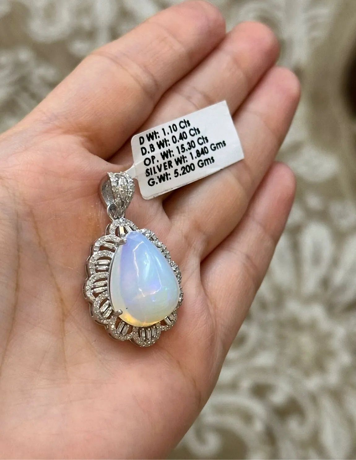 Opal Kolye Ucu #4 3