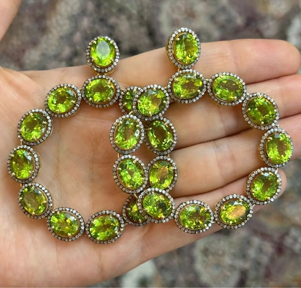 Peridot Küpe #2 2
