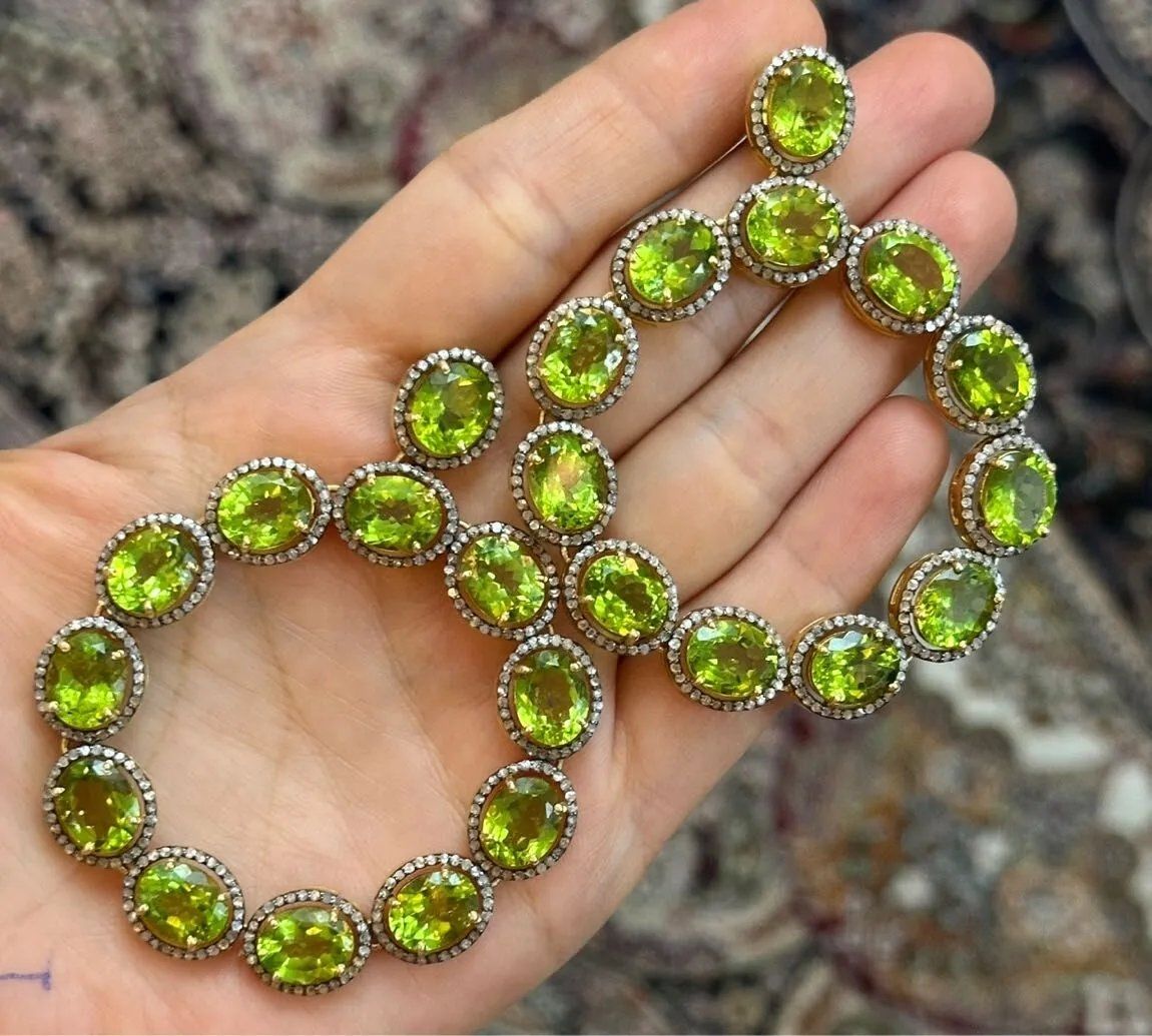 Peridot Küpe #2 3