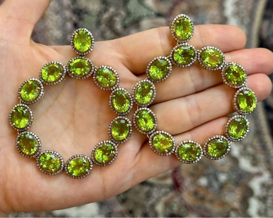 Peridot Küpe #2 4