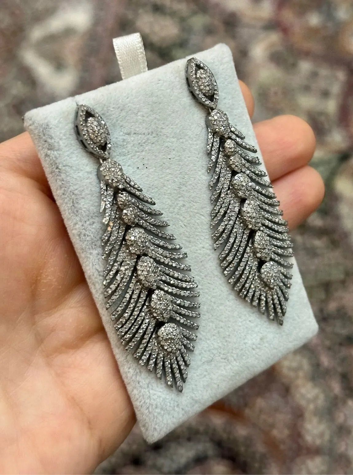 Sade Elmas Küpe #85 3