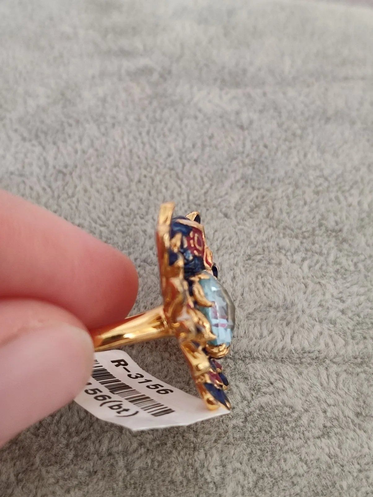 Mine İşlemli Yüzük
