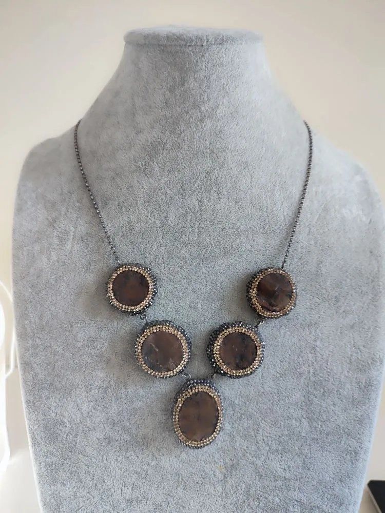Druzy Taş Kolye 4