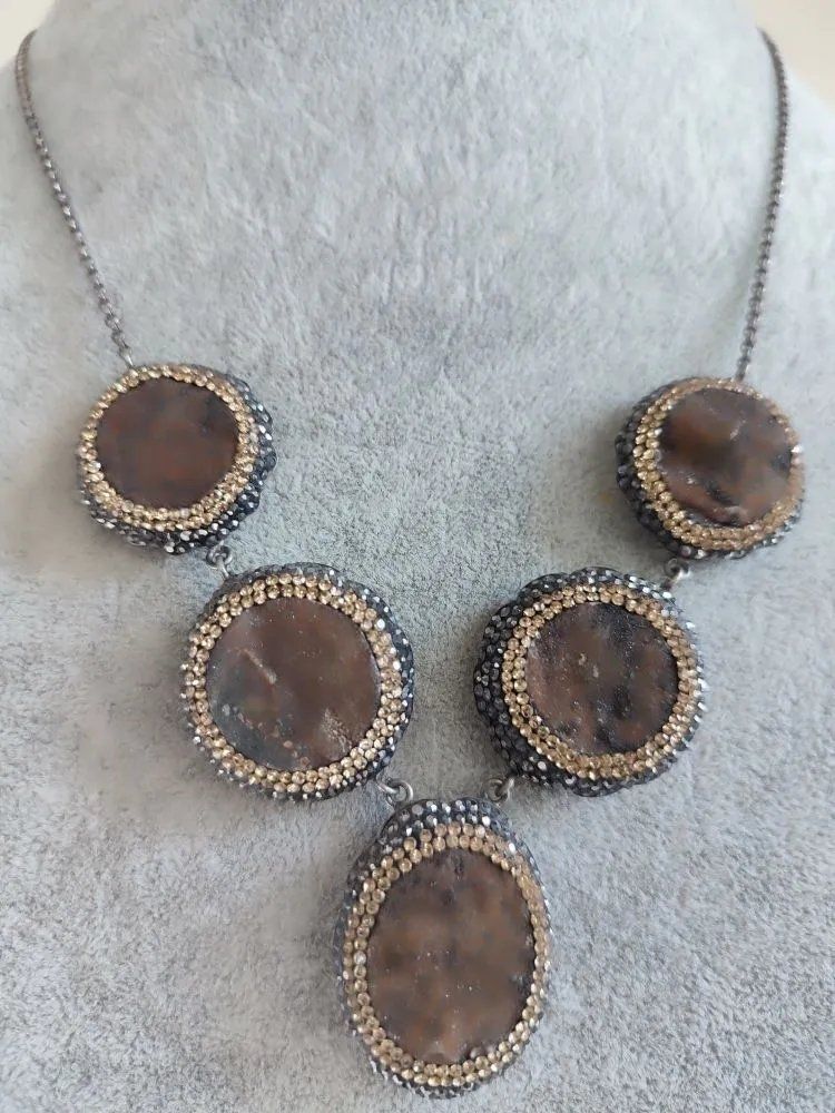 Druzy Taş Kolye 5