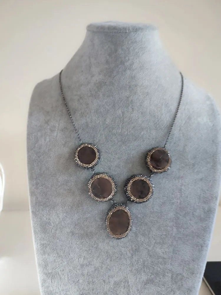 Druzy Taş Kolye 7