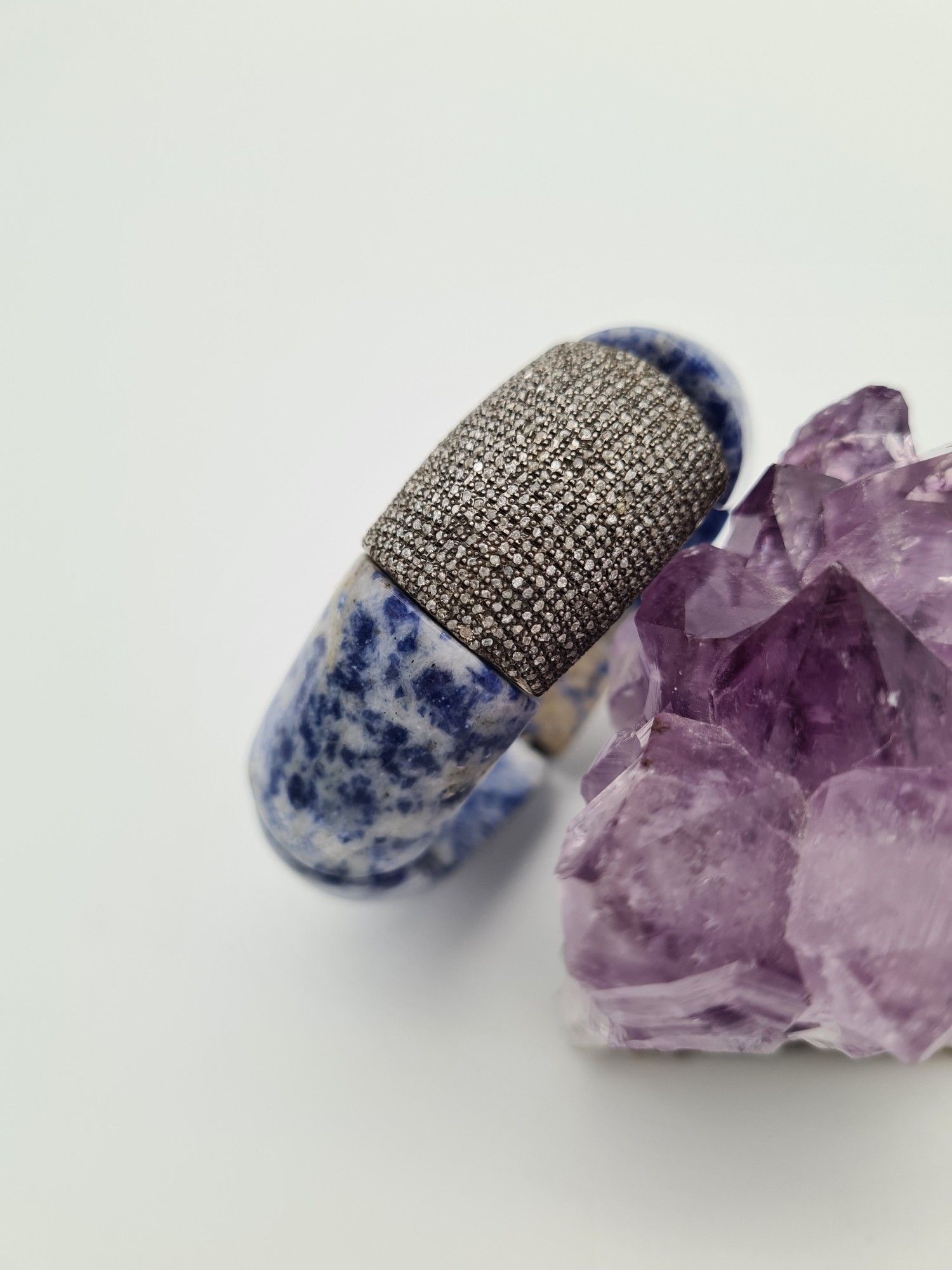 Lapis ve Elmas Bileklik #4 3