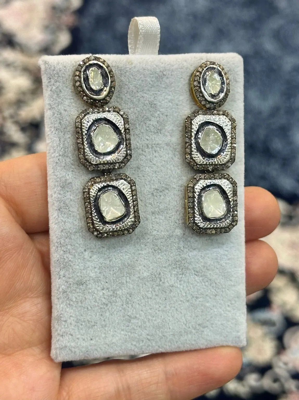Sade Elmas Küpe #87 2