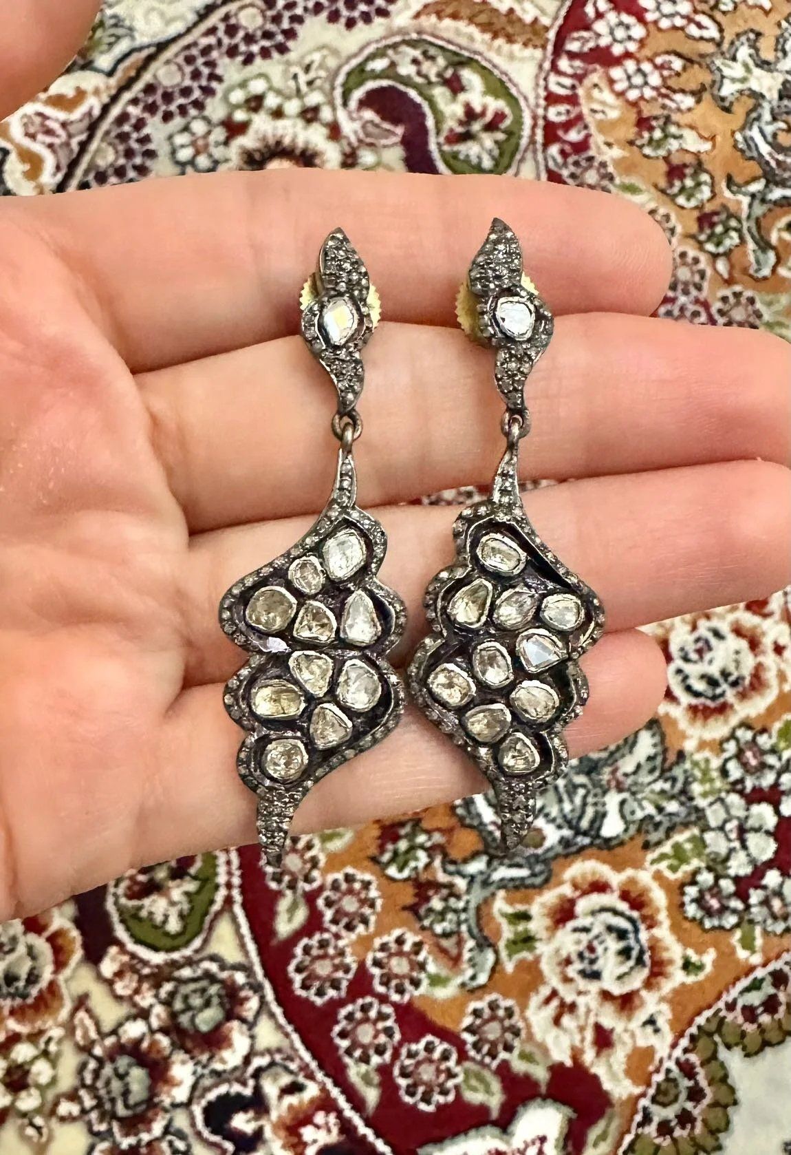 Sade Elmas Küpe #11 4