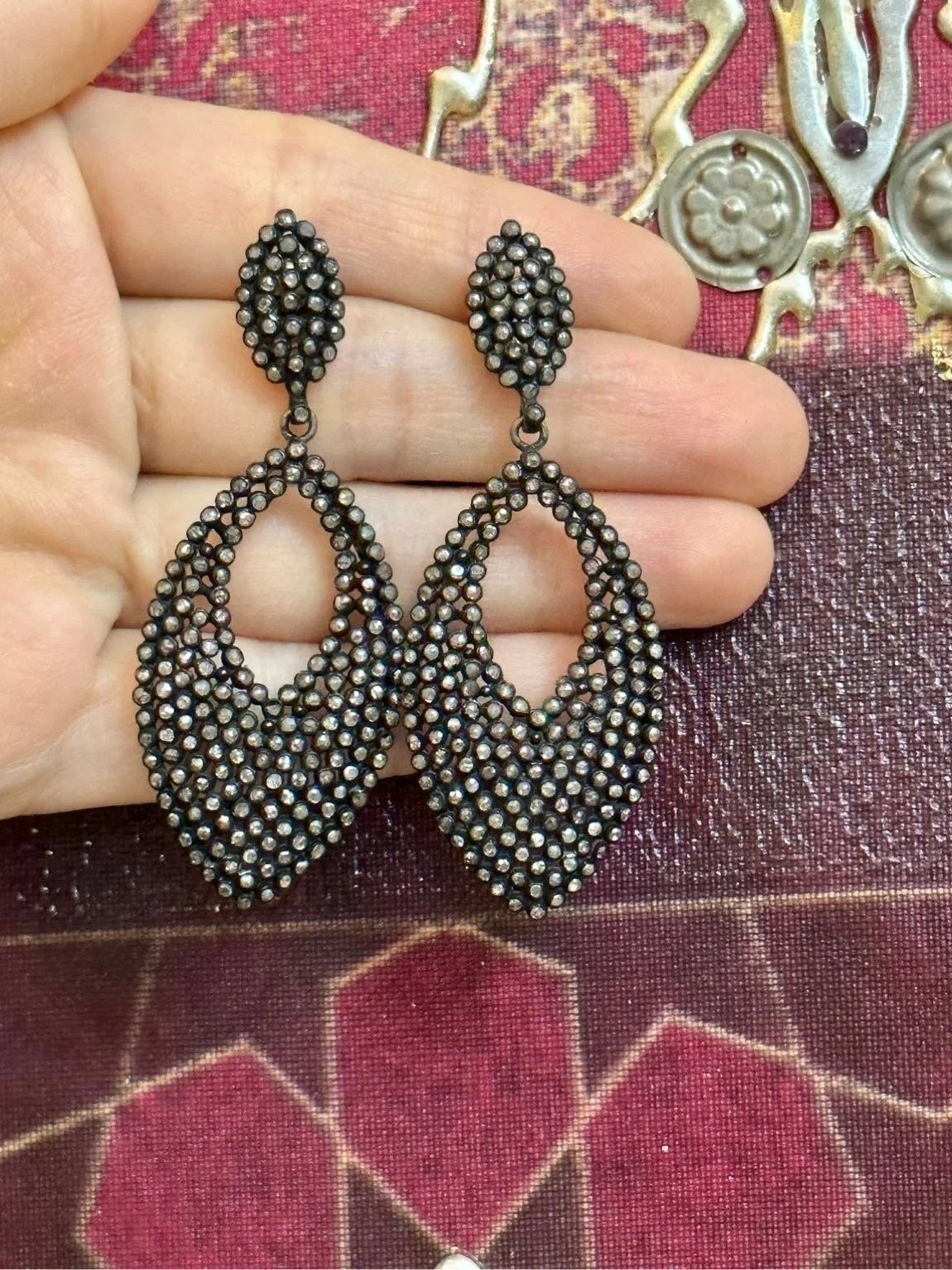 Sade Elmas Küpe #22 4