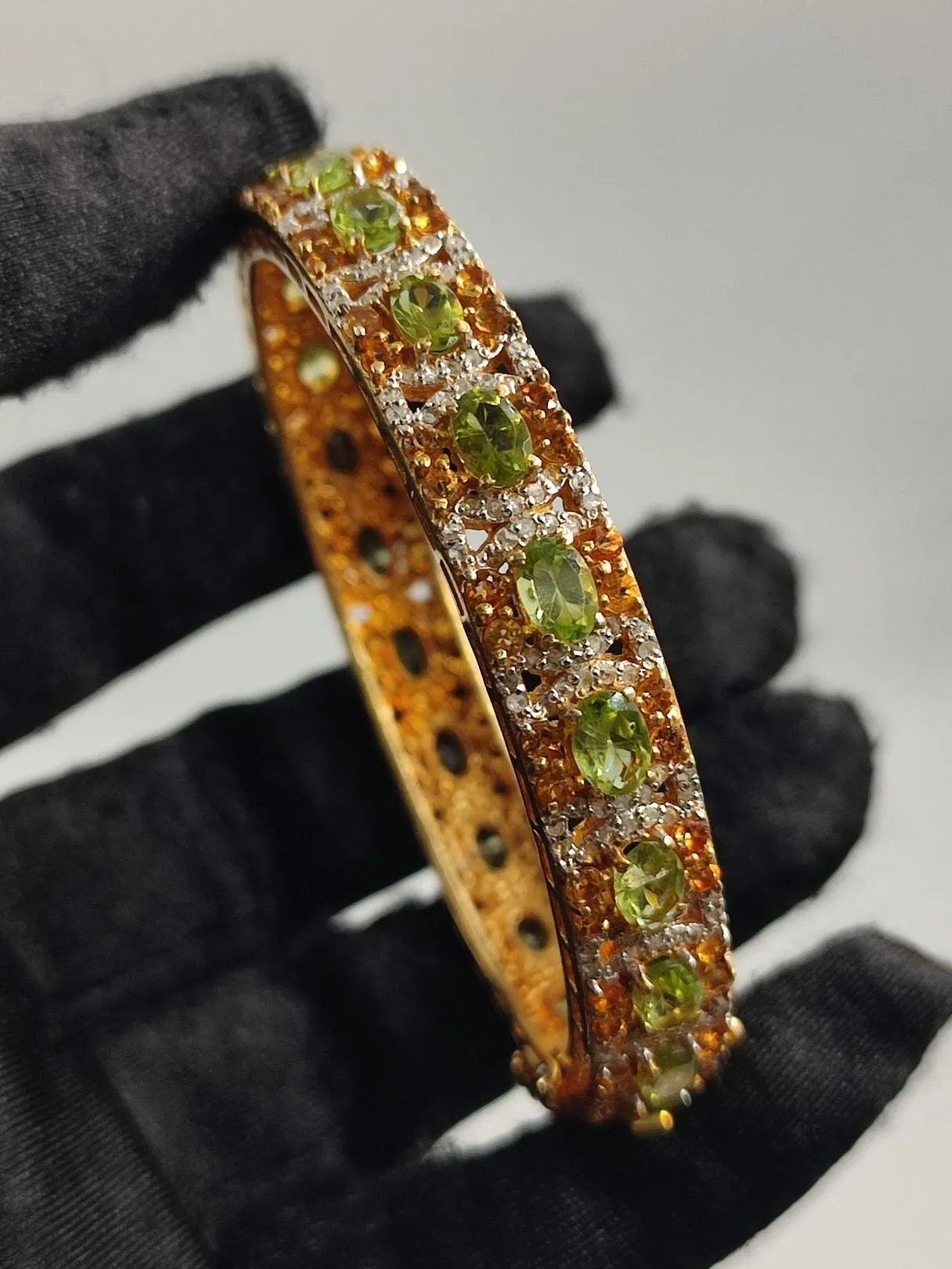 Peridot Elmas Bilezik 4