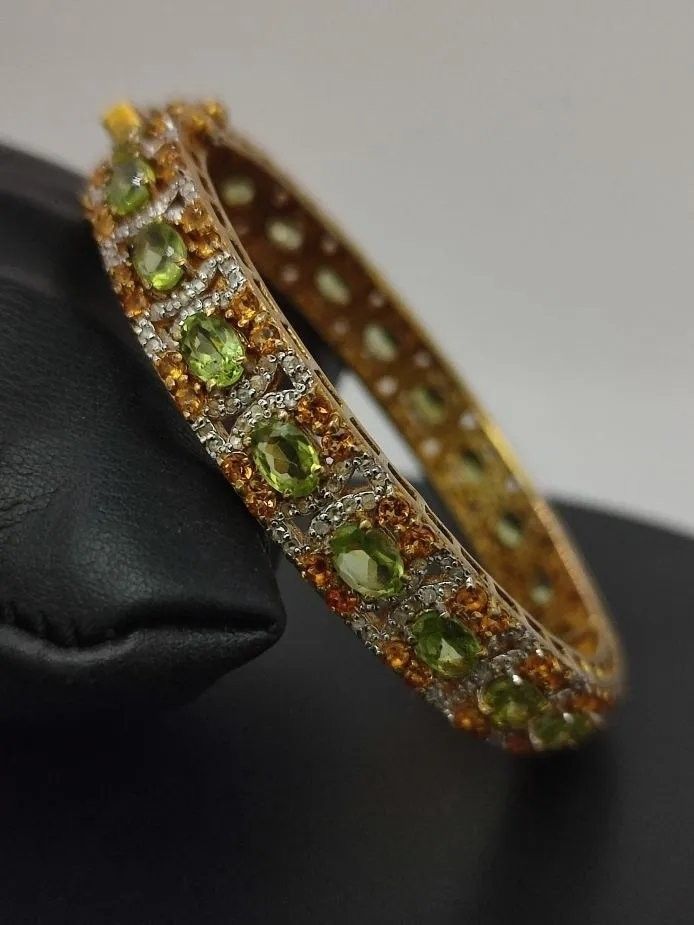 Peridot Elmas Bilezik 5