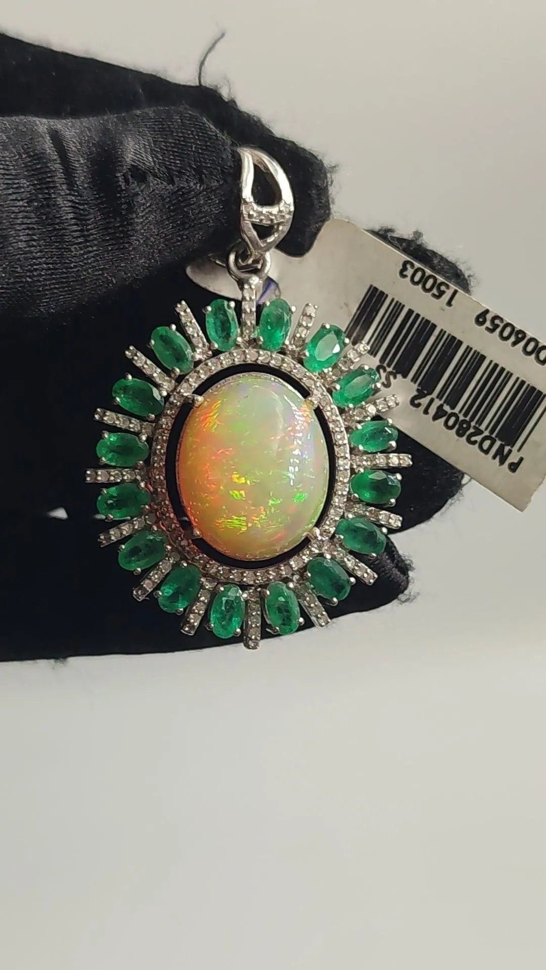 Opal Zümrüt Kolye Ucu 3