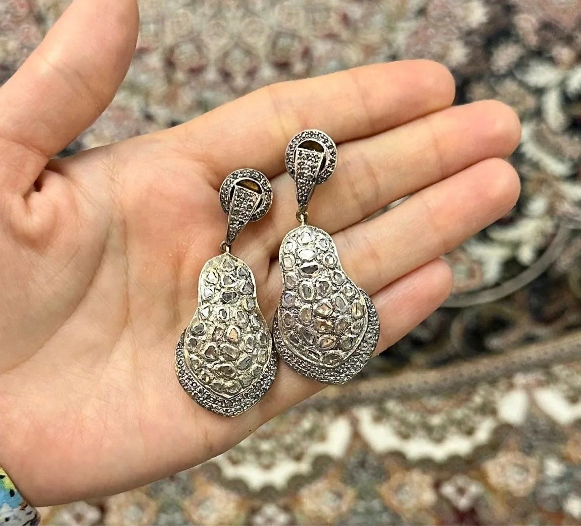 Sade Elmas Küpe #28
