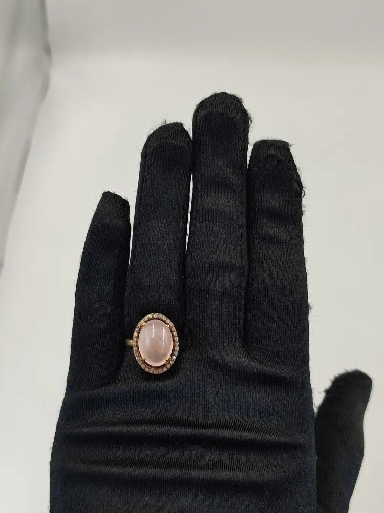 Pembe Kuvars Yüzük #3