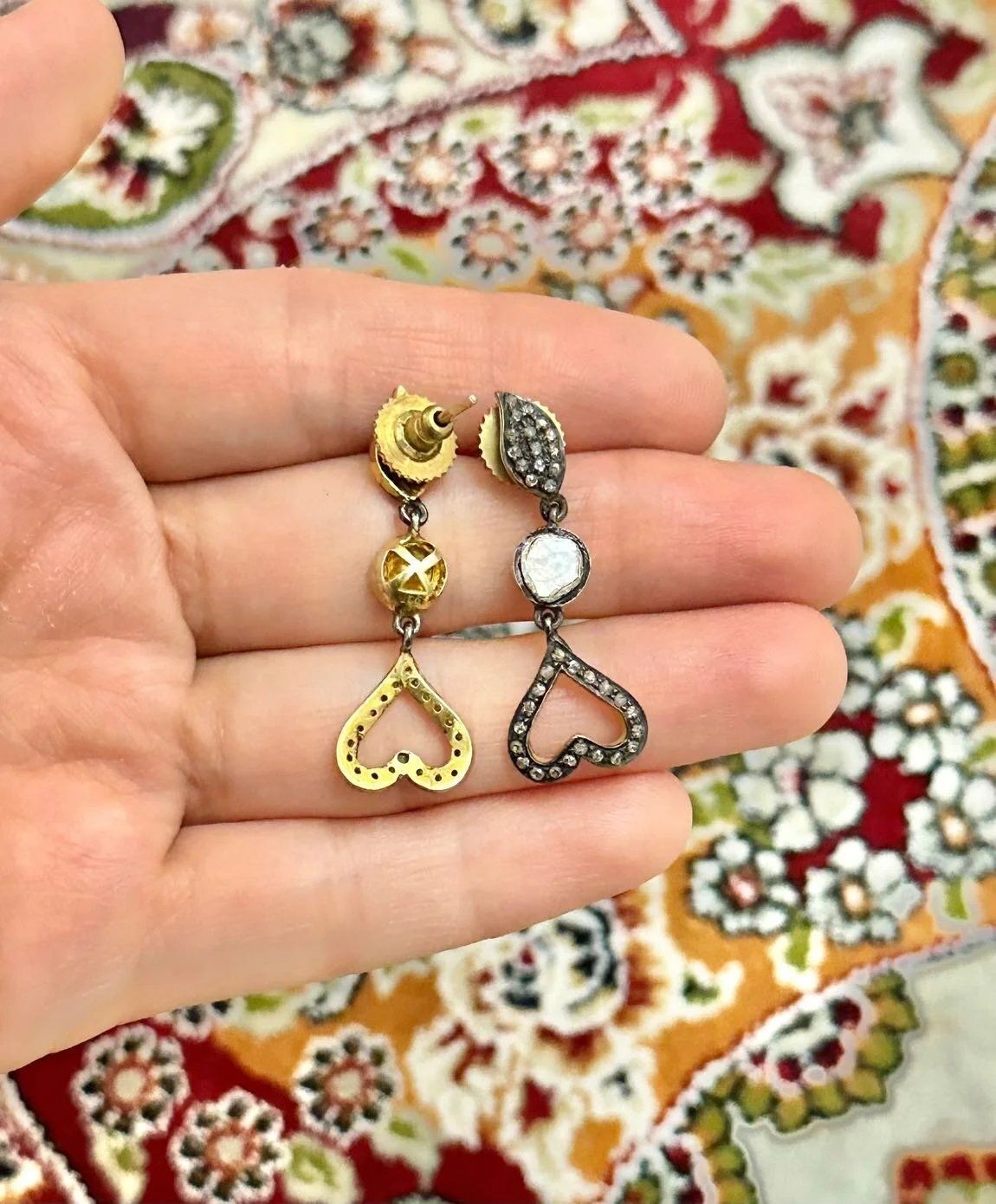 Sade Elmas Küpe #40
