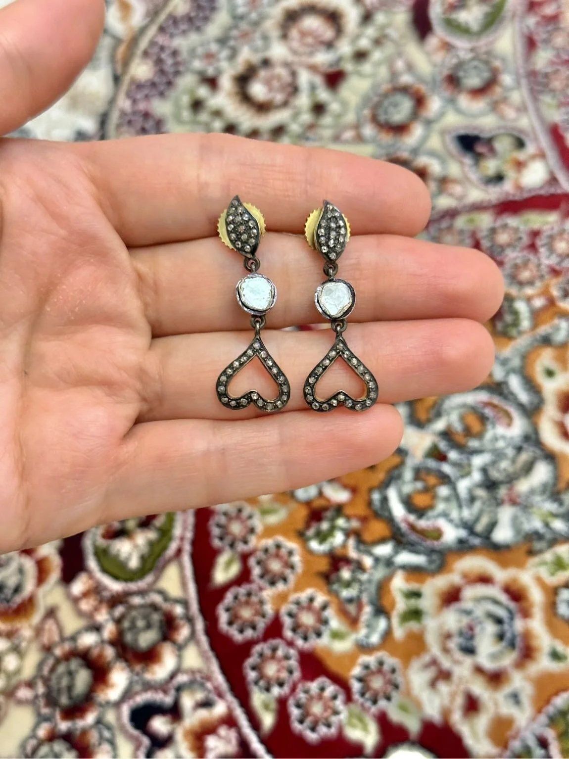 Sade Elmas Küpe #40 3