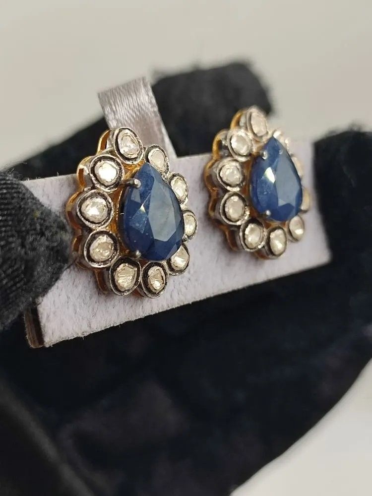 Safir Küpe #4 3