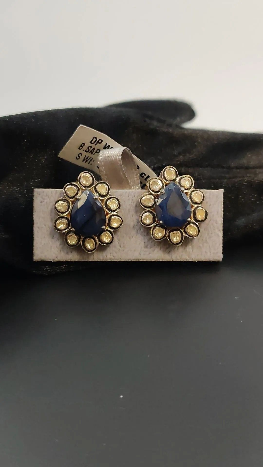 Safir Küpe #4 4