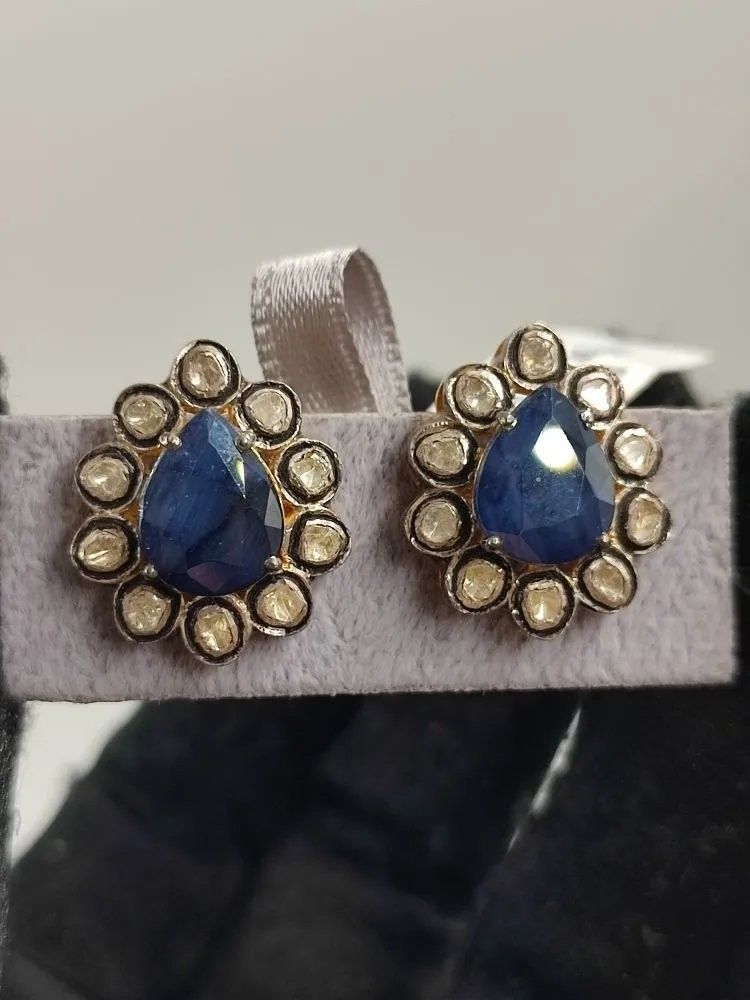 Safir Küpe #4 7