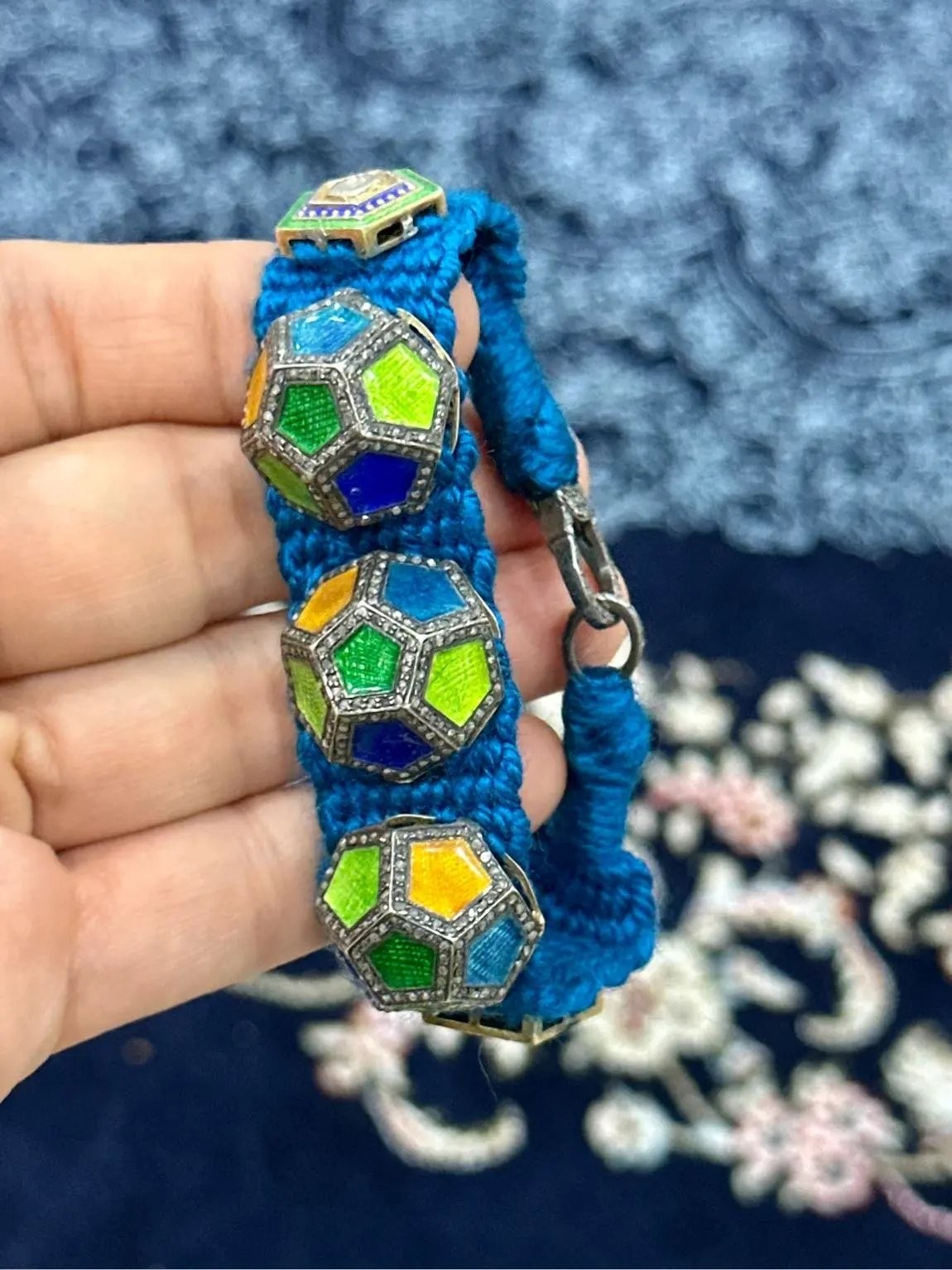 Mine İşlemli Elmas Bileklik 4