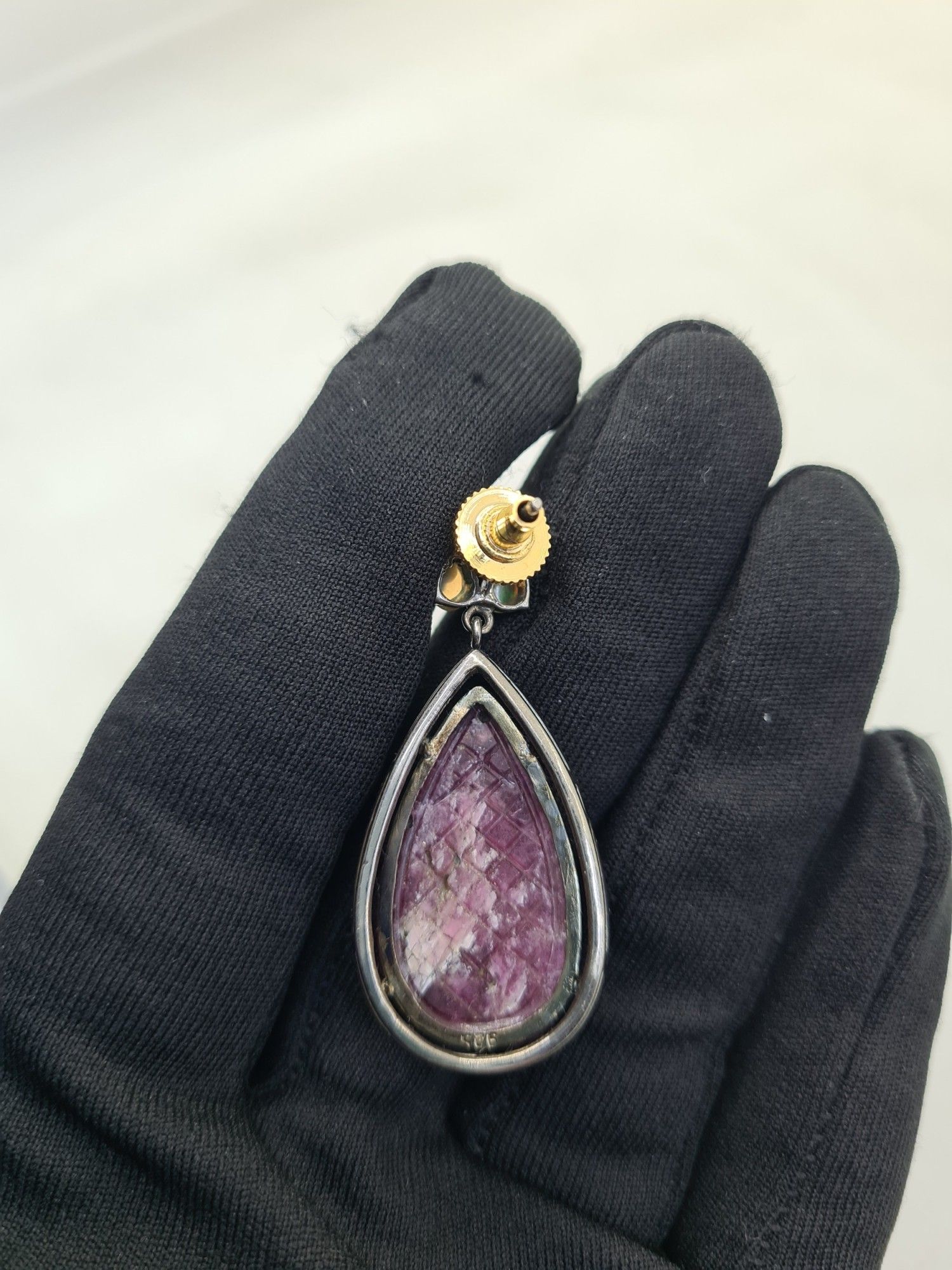 Yakut Opal Küpe